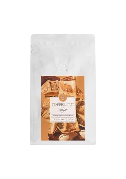 Mim And More Toffee Nut Coffee Toffee Nut Aromalı Kahve Filtre Kahve 200 gr