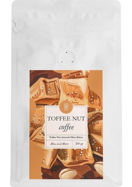 Mim And More Toffee Nut Coffee Toffee Nut Aromalı Kahve Filtre Kahve 200 gr modelleri