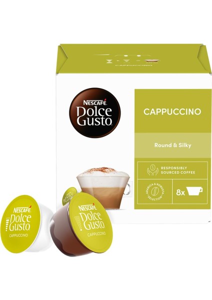 Nescafe Dolce Gusto Cappuccino 16 Kapsül 186.4 gr fiyatları