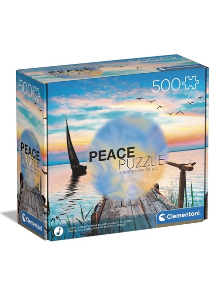 - 500 Parça Peace Puzzle Yetişkin Puzzle - Peaceful Wind - 35121