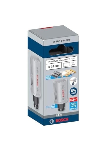 1x Pro Multi Material Power Delik Açma Testeresi (Yumuşak Ahşap, Alçıpan, Ø 32 Mm, Professional Aksesuar Döner Matkap/vidalamalar, Darbeli Matkap/vidalama) fiyatları