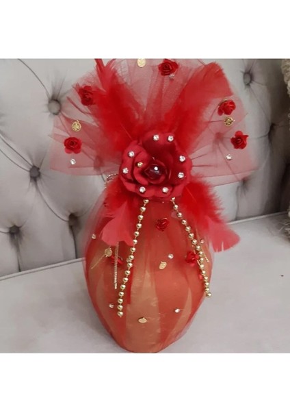 Kına Testi, Lüx Model Tüylü Testi Kınada Kırmak Için Testi, Hediyelik Testi