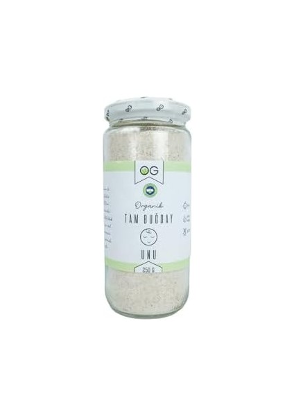 Og Organik Tam Buğday Unu +8 Ay 250 gr