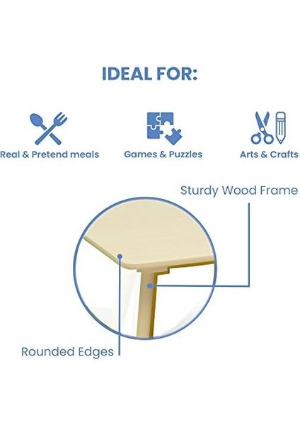 Children Çocuk Masa ve Takımı (4 Dahil) modelleri