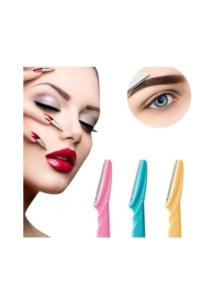 3'lü Kaş Usturası ve Yüz Jileti