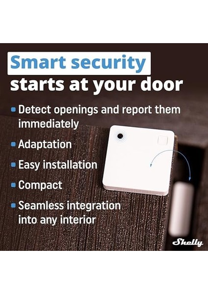 Blu /window Beyaz | Kapı ve Pencere Sensörü | Ios Uygulaması | Uzun Ömürlü Pil | Lüks ve Eğim Açısı Ölçümü | Sahne Etkinleştirme fiyatları