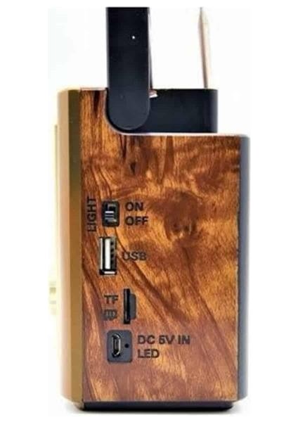 Müzik Kutusu Bluetooth Bağlantılı El Fenerli Nostaljik Tasarım Radyo - CHT6398-4862 modelleri