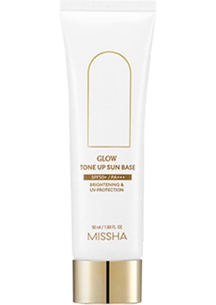 Mıssha Pürüzsüz, Aydınlık ve Işıltılı Görünüm Sunan Makyaj Bazı 50 Mililitre Glow Tone Up Sun Base SPF50 Pa fiyatları