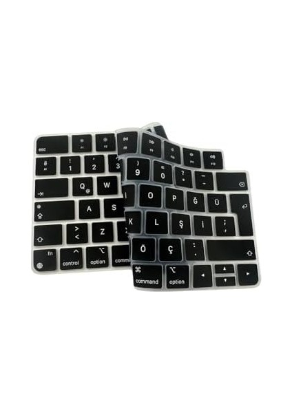Keyboard 3 ile Uyumlu Klavye Koruyucu A2449 A2450 A3118 A3203, Id Uyumlu, Silikon 0.3 mm Ultra Ince, Yıkanabilir, Toz-Sıvı Koruma, Sessiz Yazım Siyah fiyatları