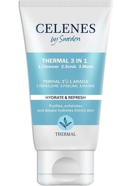 Celenes By Sweden Thermal Yıkama Peeling Maske 150 ml