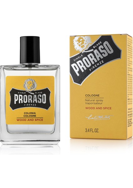 Proraso Eau De Cologne Wood & Spice, 100 ml modelleri