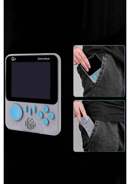 Oyun Konsolu Retro Oyun Konsolu Tv'ye Bağlanabilir Taşınabilir - CHT7619-7496