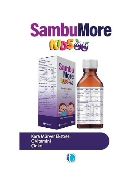 Sambumore Kids 150 ml fiyatları
