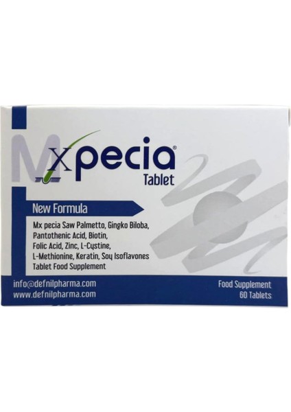 Xpecia Men Original-Vitaminler Biotin Saw Palmetto Saç Dökülmesi Engelleyici Dht Saç Büyümesi, 1 x 60 Adet modelleri