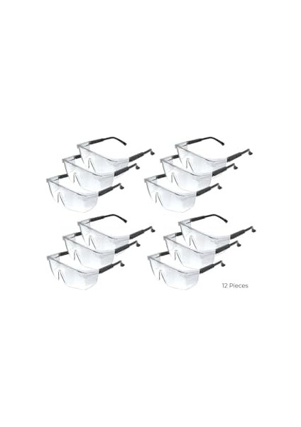 Toz ve Çapak Gözlüğü (12 Adet) modelleri