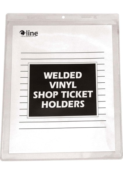 Bilet Tutucu, Iki Taraflı Şeffaf, 9 x 12, 50/bx