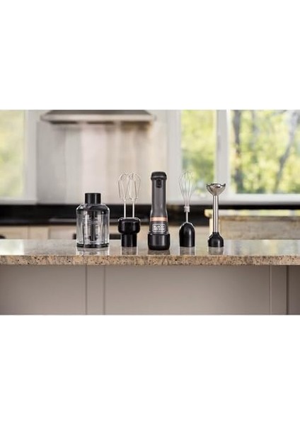 + BCKM1014KG-QW Kitchen Wand 4 Parça Şarjlı, Kablosuz El Seti, Gri fiyatları
