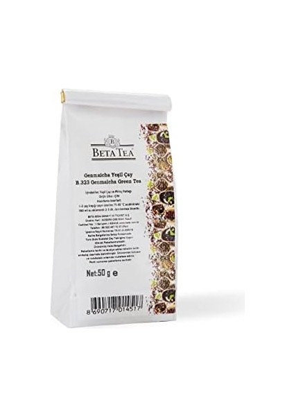 Beta Genmaicha Tea Çay 50 gr fiyatları