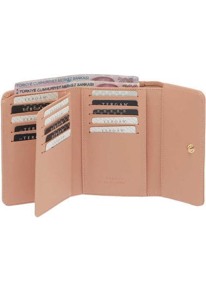 Pudra Hakiki Deri Kadın Cüzdan - S1CB00005788-Z96