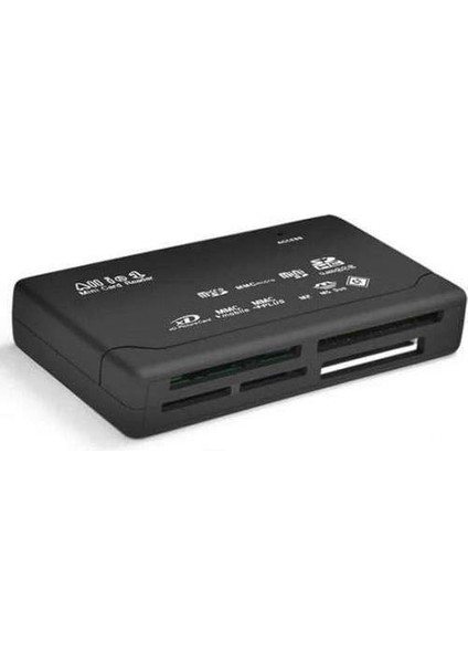 Plus PX-550 6 Giriş Micro,mmc,minisd,sc-Hc,xd,msduo,cf Kart Okuyucu, Çoklu USB Kart Okuyucu