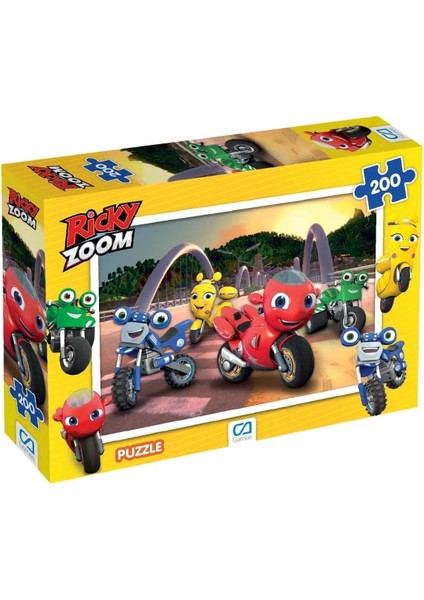 Games Zoom Lisanslı 200 Parça 33X48CM Çocuk Puzzle Yapboz Serisi