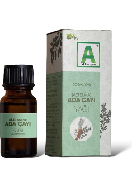 Aktarzane Adaçayı Yağı Ada Çayı Yağı 10CC