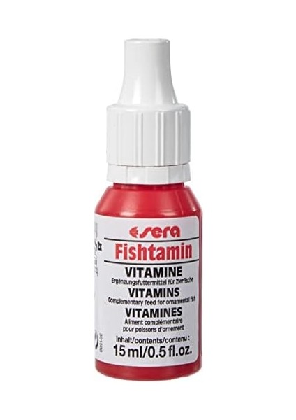 Sera Fishtamin 15 ml Balık Vitamini modelleri