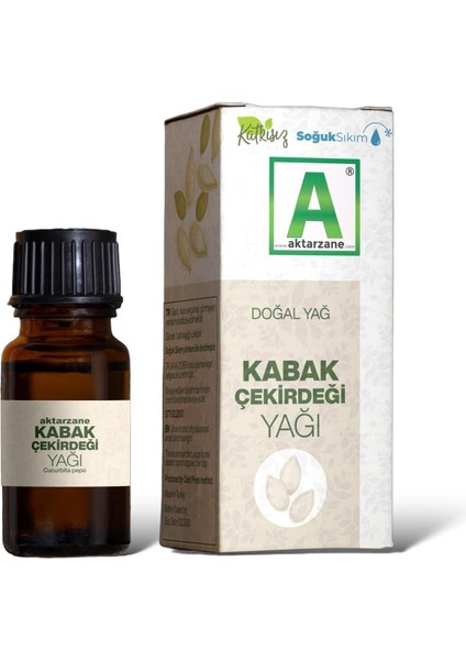 Aktarzane Kabak Çekirdeği Yağı 50CC