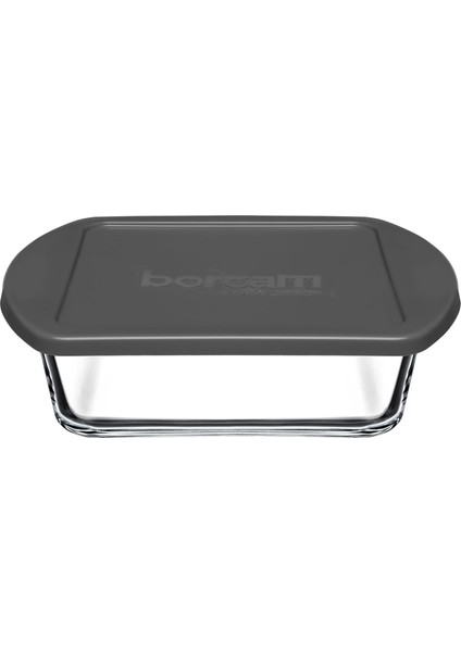 , Fırın Tepsileri, 1080 T A 000-ŞEFFAF, Gri Plastik Kapak