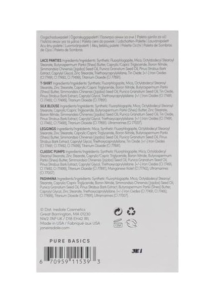 Jane Iredale Purepressed Göz Farı Kit Palet fiyatları