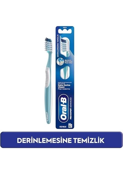 Oral-B Pro-Expert Advanced Derinlemesine Temizlik Diş Fırçası, Orta Sertlik modelleri