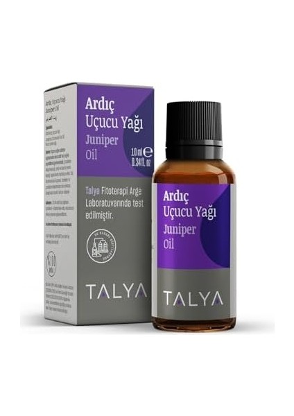 Talya Ardıç Uçucu Yağı (Juniper Essential OIL),%100 Saf ve Doğal, 10 ml