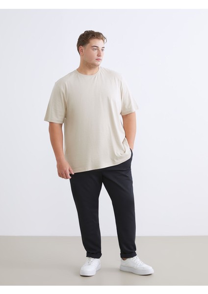 Yeni Sezon Büyük Beden Standart Kalıp Erkek Pantolon
