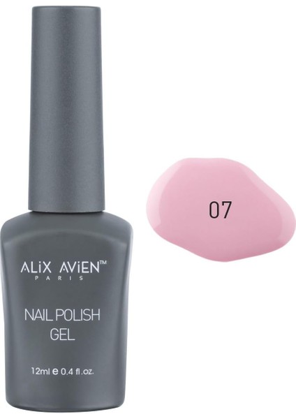Alıx Avıen Uv Kalıcı Şeker Pembe Jel Oje 07 - Gel Polish - 12 ml fiyatları