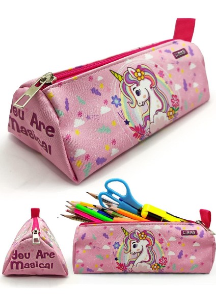 Kutusu Desenli Üçgen Vegan Deri