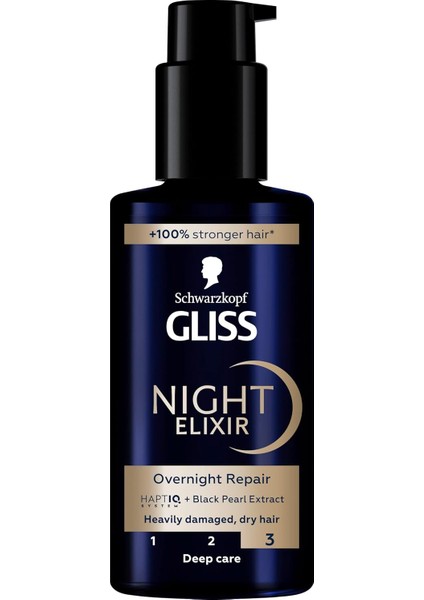 Gliss Night Elixir Onarıcı Gece Bakım Serumu, 100ML modelleri