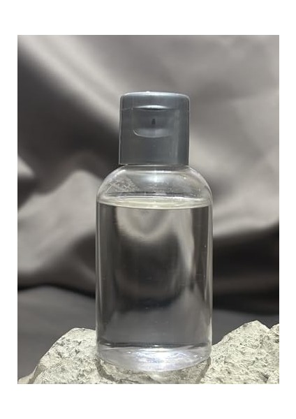 50 Adet 50 ml Boş Plastik Şişe OM61 Gri Kapak