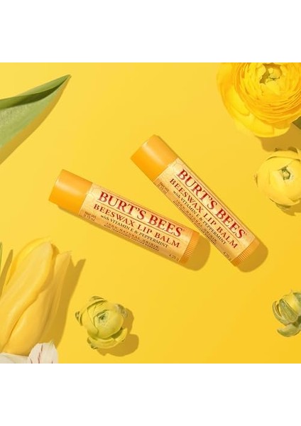 Burt's Bees Beeswax Dudak Bakım Kremi - Nane Ferahlığı