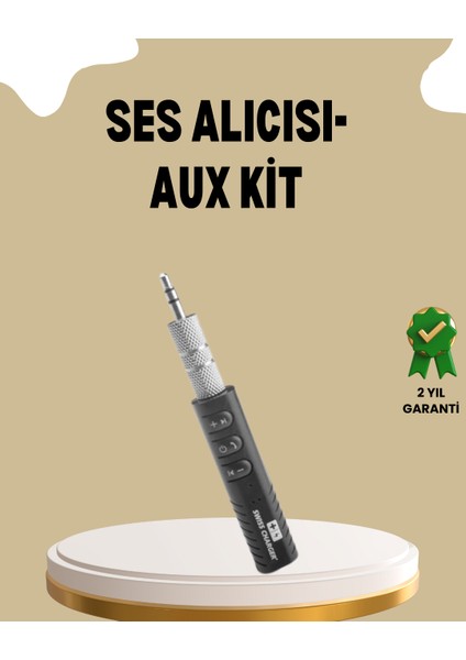 Mini Bluetooth Ses Adaptörü – Hoparlör Araç Radyosu ve Kulaklık Için - CHT5831-1002