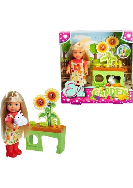 105733689, Evi Bahçe Bakımı, Bahçe Masası, Sebze Aksesuarları ve Tavşan Figürü ile Birlikte, 12CM fiyatları