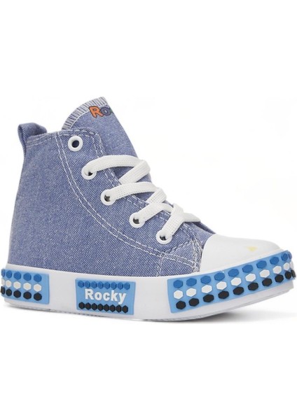 Çocuk Günlük Keten Fermuarlı Sneaker Spor Ayakkabı Okul Ayakkabısı