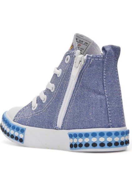 Çocuk Günlük Keten Fermuarlı Sneaker Spor Ayakkabı Okul Ayakkabısı fiyatları