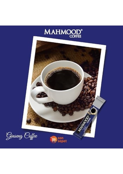 Mahmood Coffee Arabica Ginseng Aromalı Çözünebilir Granül Kahve 2,5g x 48 modelleri