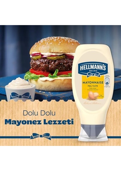 Hellmanns Mayonez 385G