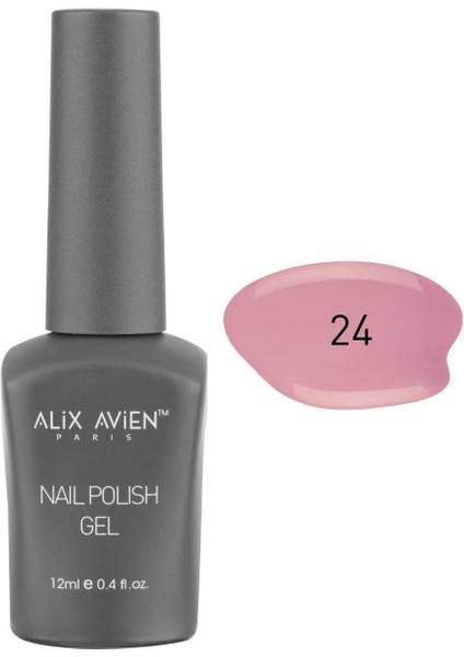 Alıx Avıen Uv Kalıcı Gül Kurusu Jel Oje 24 - Gel Polish- 12 ml fiyatları