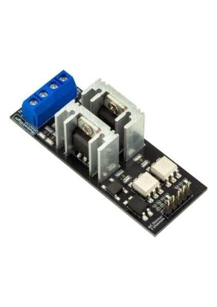 Ac Işık Dimeri Modülü, 2 Kanal, 3.3V/5V Mantık, Ac 50/60hz, 220V