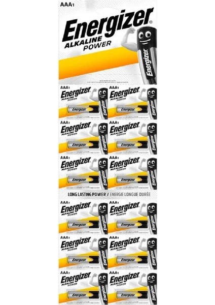 Alkalin Power Aaa Ince Kalem Pil 12'li Kartela