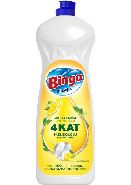 Bingo Elde Bulaşık Deterjanı Limon 650 ml
