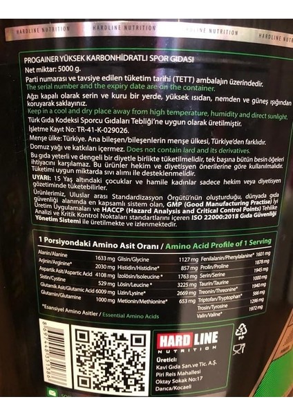 Progaıner Çilekli 5000 gr fiyatları