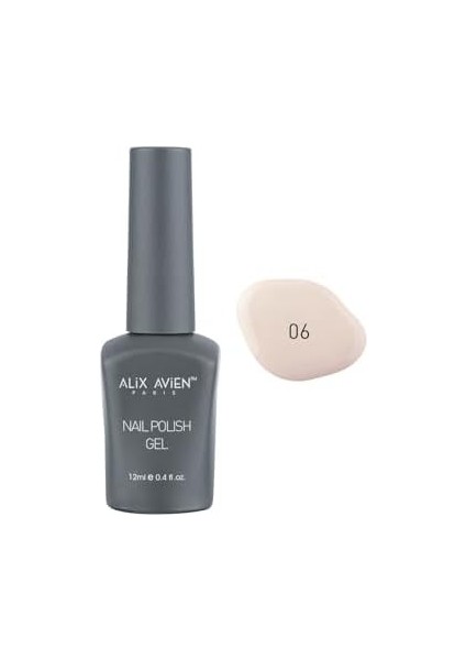 Alıx Avıen Uv Kalıcı Krem Jel Oje 06 - Gel Polish - 12 ml modelleri